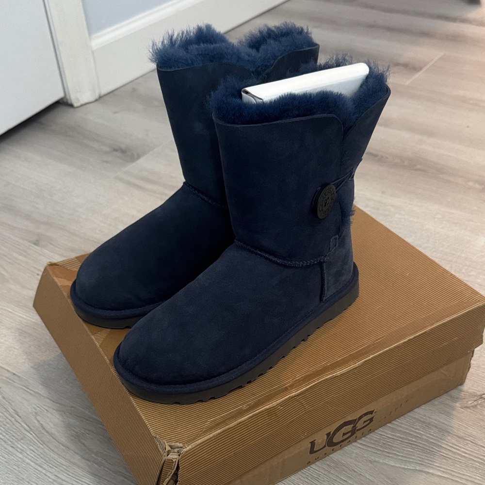 UGG Women's Dark Blue Winter Boots